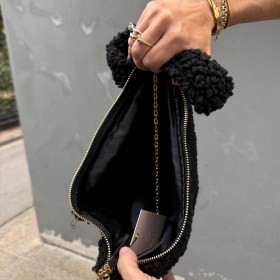 teddy black clutch resize